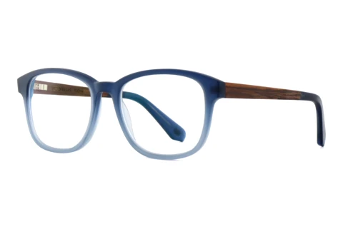 Brille Wood Fellas FOEHN (11131 macassar/blue)