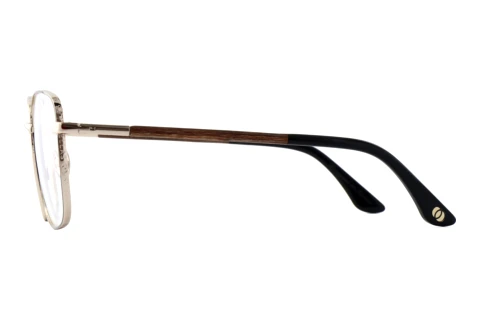 Brille Wood Fellas DUNE (11132 walnut/black/gold)