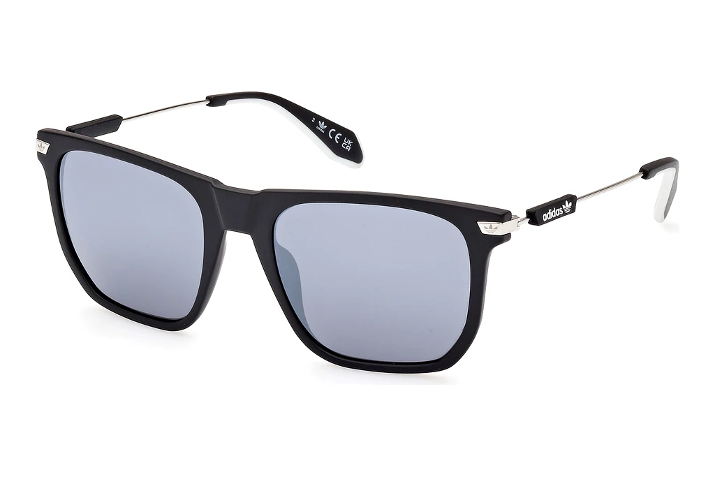 Adidas Originals   OR0081 02C grau verspiegeltMatt Schwarz