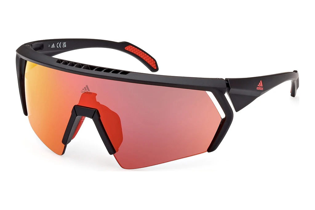 Adidas   SP0063 02U bordeaux verspiegeltMatt Schwarz