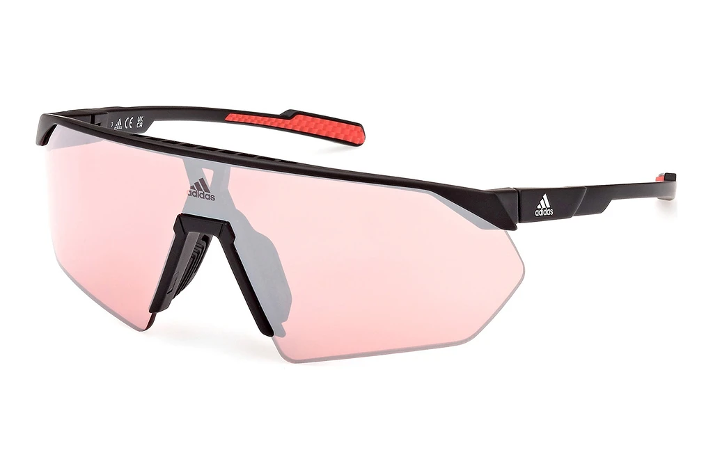 Adidas   SP0076 02E bordeauxMatt Schwarz