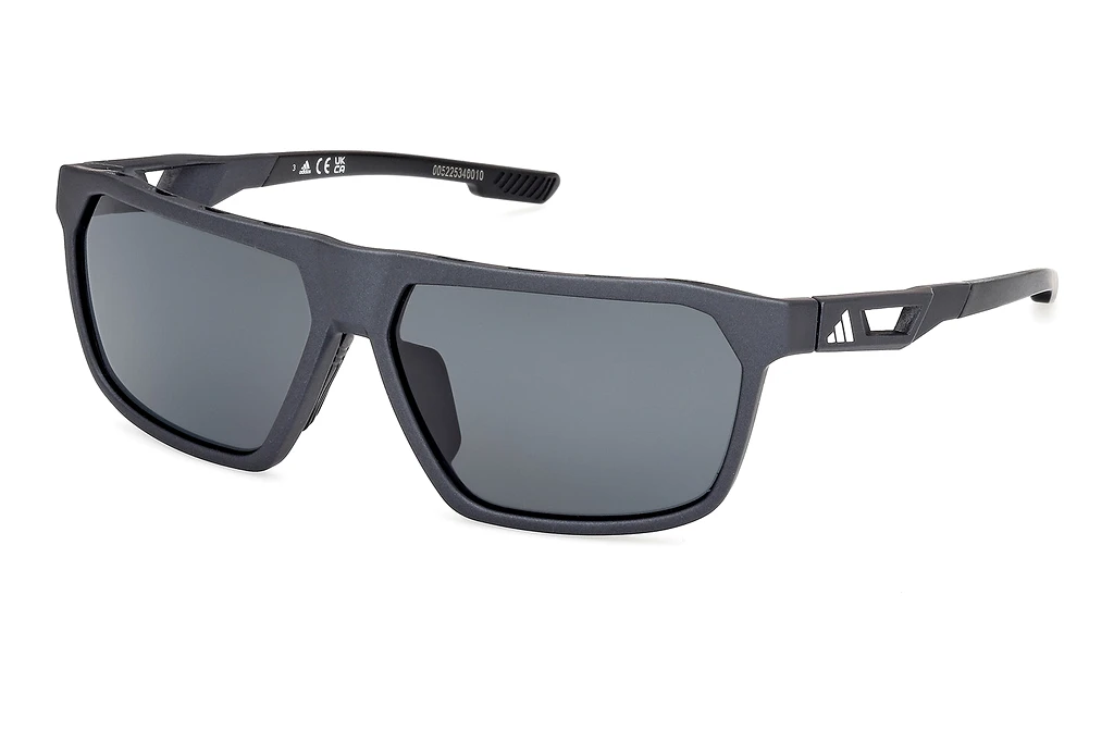 Adidas   SP0096 02D grau polarisierendMatt Schwarz