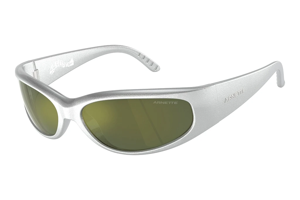 Arnette   AN4302 28676R Dark Green Mirror PetrolMetallic Silver