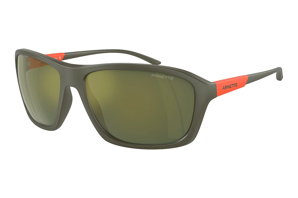 Arnette   AN4329 28546R Dark Green Mirror PetrolMatte Military Green