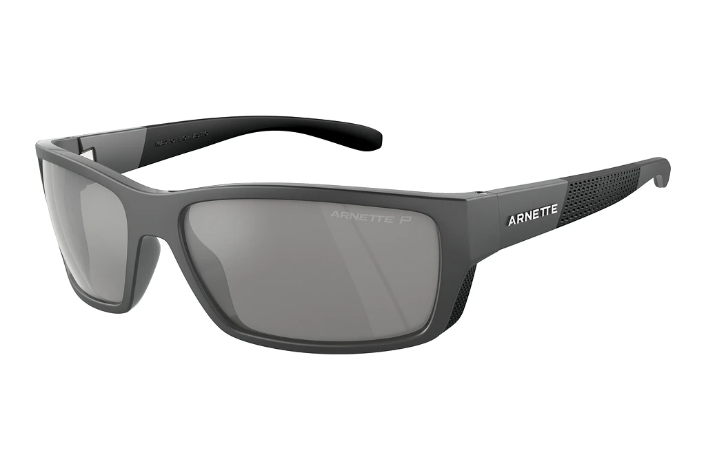Arnette   AN4336 2870Z3 Grey Mirror Silver 80 PolarMedium Grey/Black Matte/Shiny
