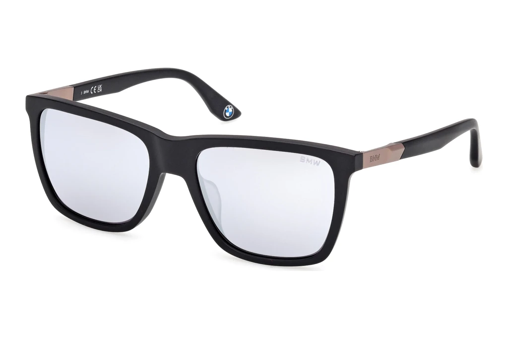 BMW   BW0071-H 02C grau verspiegeltMatt Schwarz