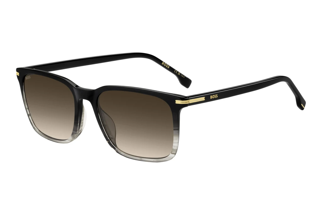 Boss   BOSS 1749/G/S EDM/HA BROWN SHADEDBLACK SHADED GREY