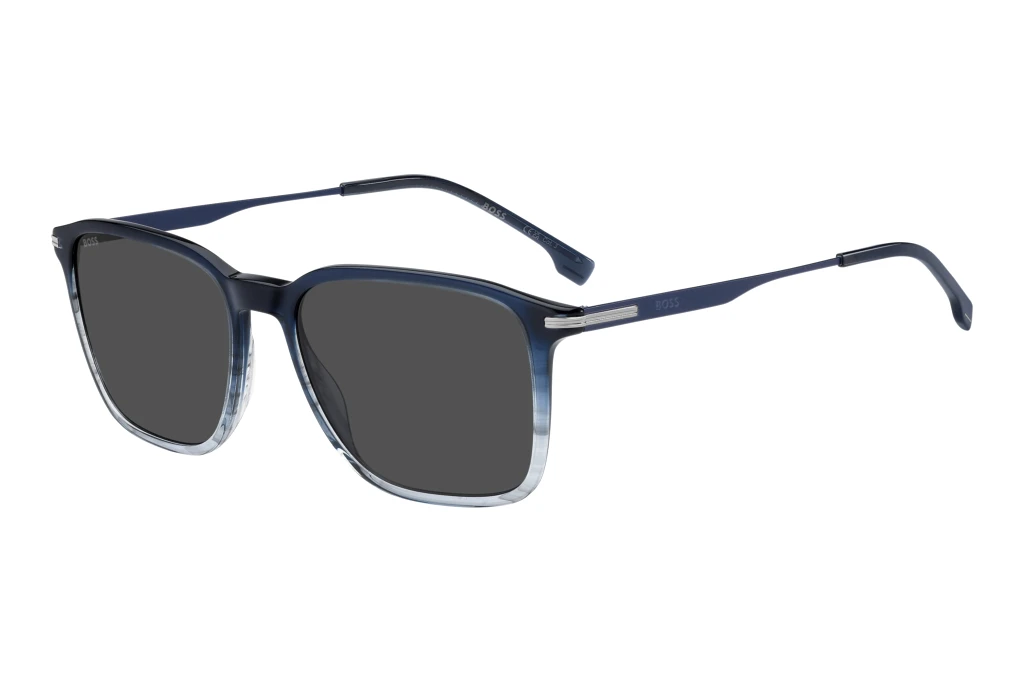 Boss   BOSS 1886/S NLB/IR GREYBLUE STRIPED GREY