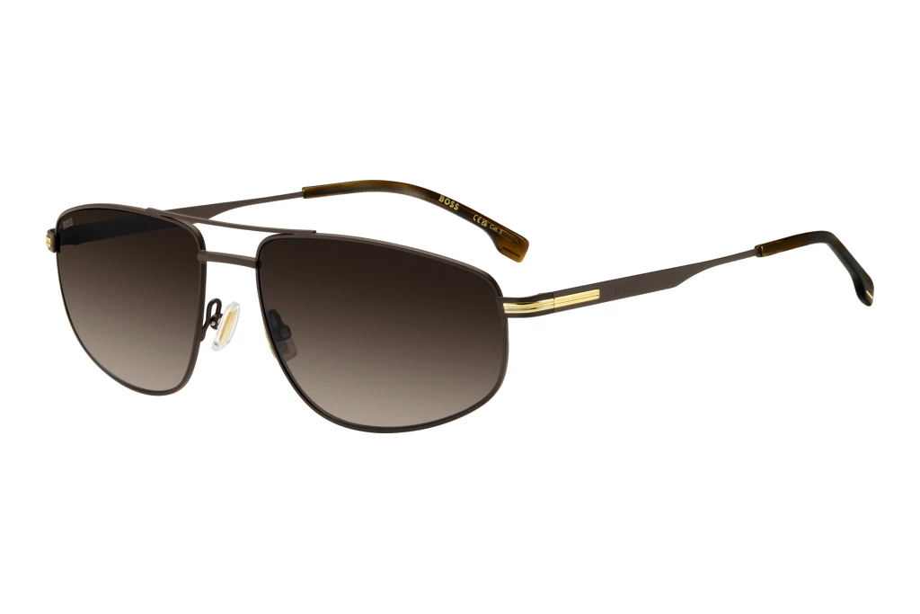 Boss   BOSS 1887/S FG4/HA BROWN SHADEDBROWN GOLD