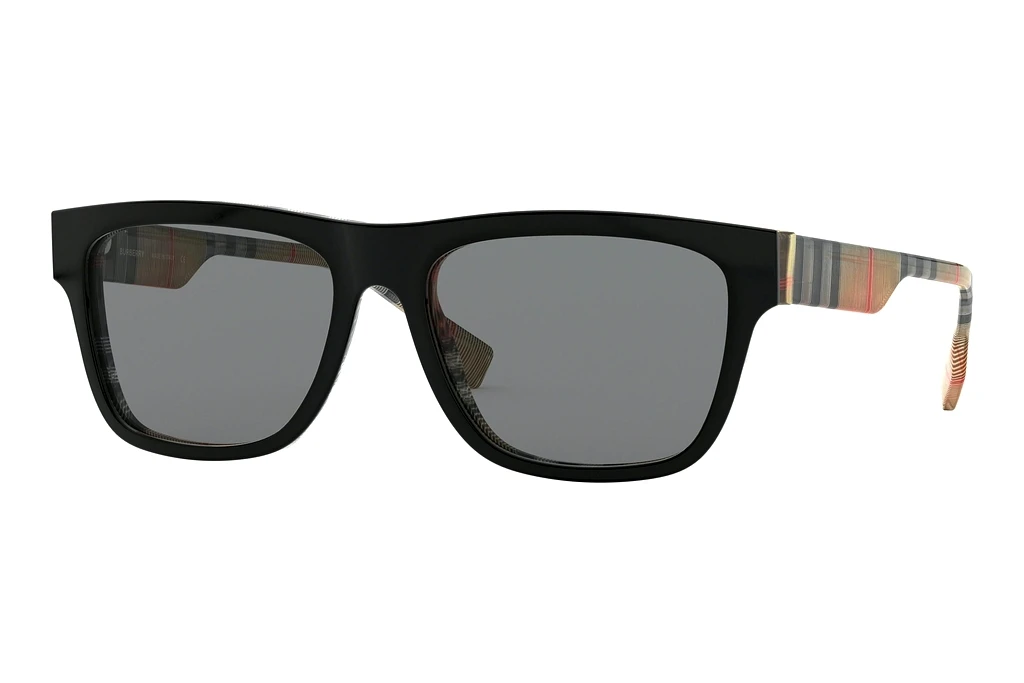 Burberry   BE4293 380687 GreyTop Black On Vintage Check