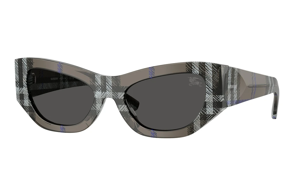 Burberry   BE4450U 414787 Dark GreyCheck Lichen