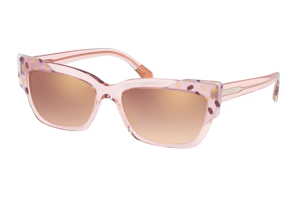 Bvlgari   BV8219 54626F GRADIENT PINK MIRROR PINKGOLD/VIOLET TRANSPARENT PINK