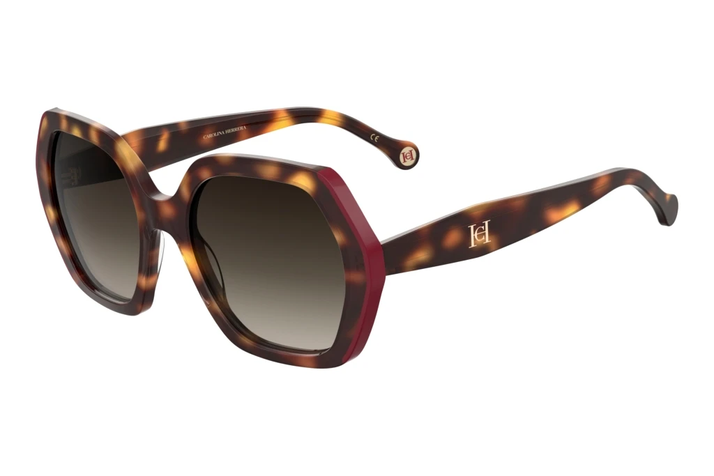 Carolina Herrera   HER 0181/S O63/HA BROWN SHADEDHAVANA RED