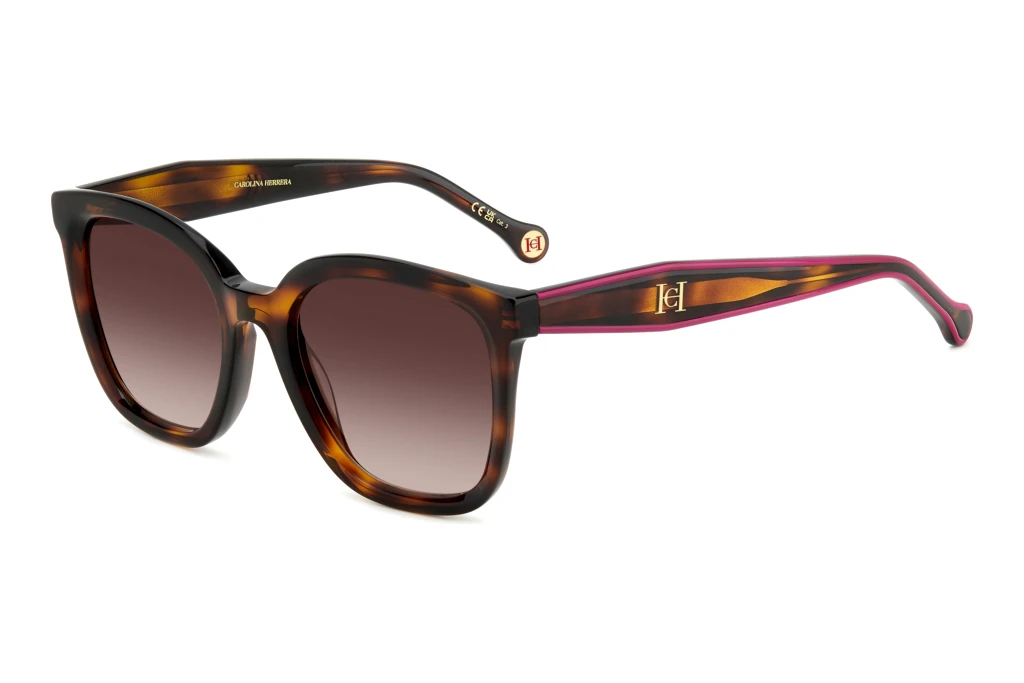 Carolina Herrera   HER 0225/G/S 0T4/HA BROWN SHADEDHAVANA PINK