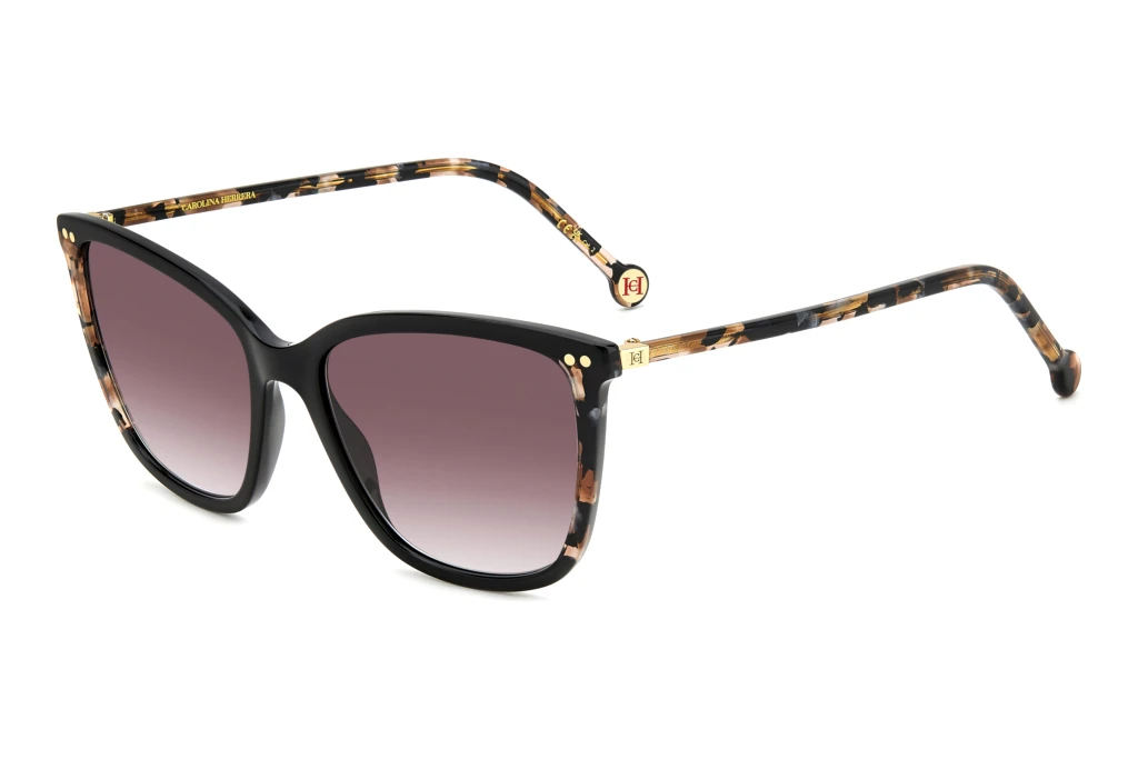 Carolina Herrera   HER 0245/S WR7/3X PINK DOUBLESHADEBLACK HAVANA