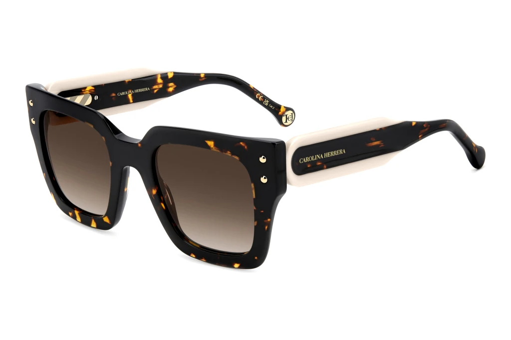 Carolina Herrera   HER 0255/S 086/HA BROWN SHADEDHAVANA
