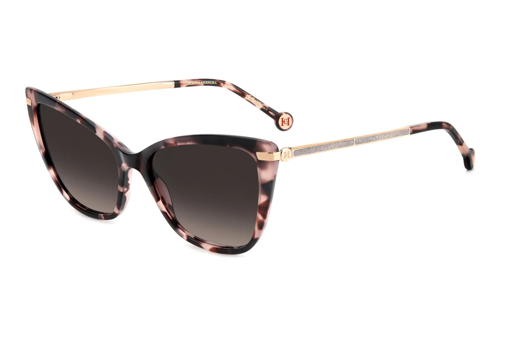 Carolina Herrera   HER 0262/S HT8/HA BROWN SHADEDPINK HAVANA