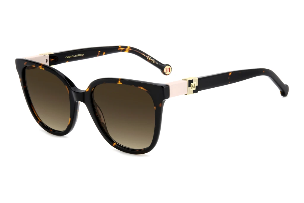 Carolina Herrera   HER 0297/S 086/HA BROWN SHADEDHAVANA