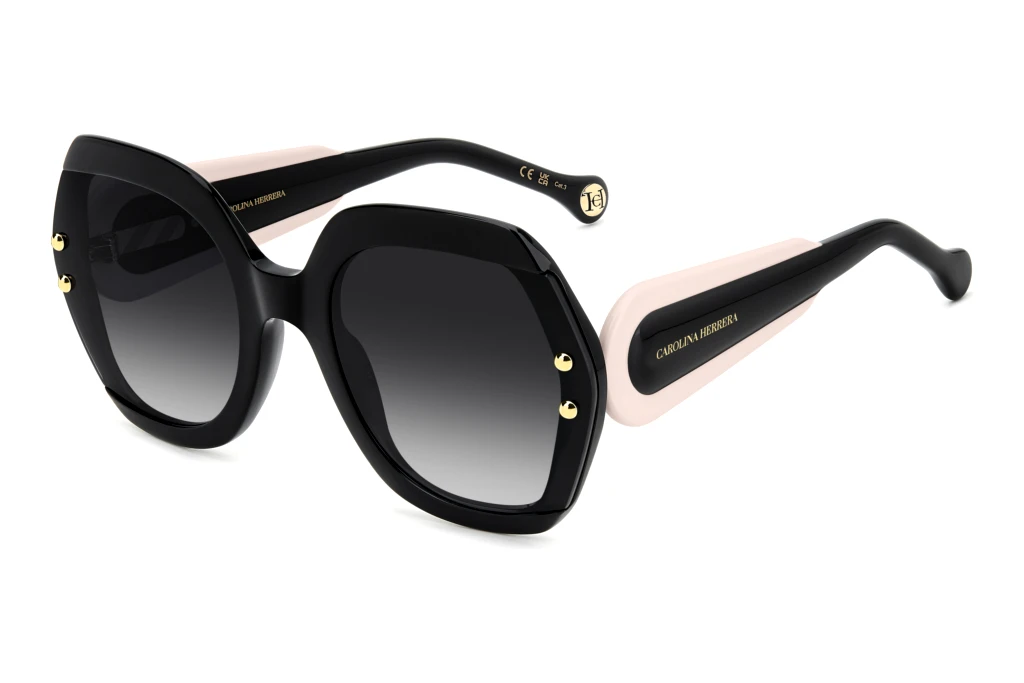 Carolina Herrera   HER 0314/G/S 3H2/9O DARK GREY SHADEDBLACK PINK