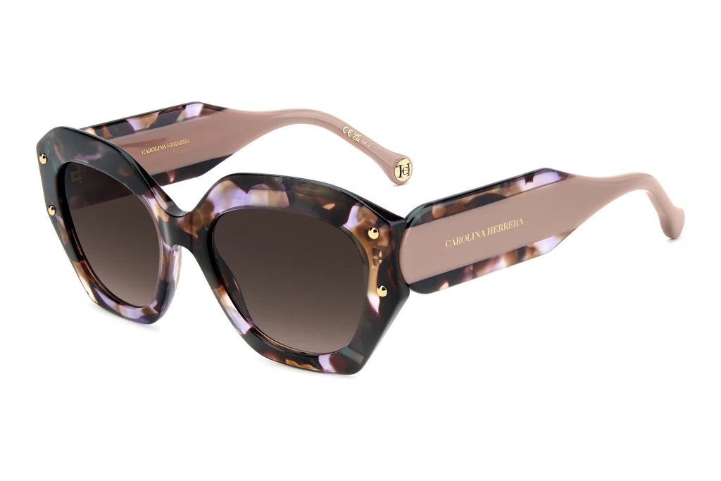 Carolina Herrera   HER 0365/S QMJ/HA BROWN SHADEDHAVANA PEARLED PINK