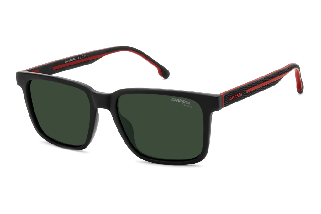 Carrera   C SPORT 13/S BLX/UC GREEN POLARIZEDMATTE BLACK RED