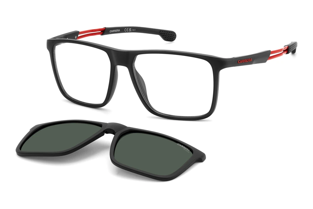 Carrera   CA 4020/CS BLX/UC GREEN POLARIZEDMATTE BLACK RED