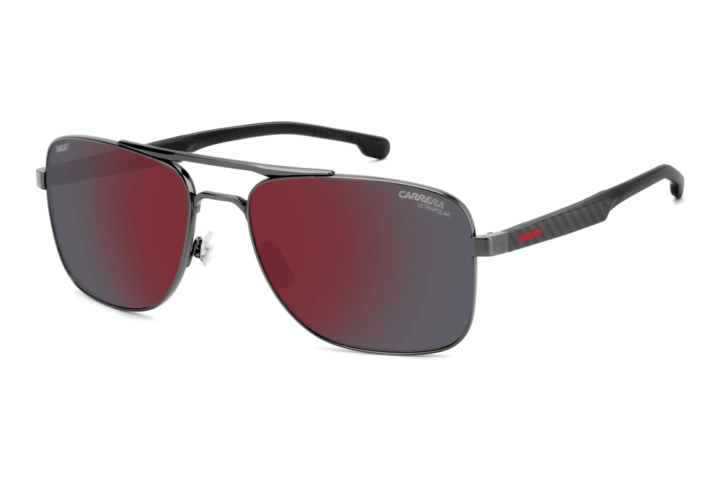 Carrera   CARDUC 022/S V81/H4 RED MIRROR PZ HIGHTCONTRAST ARDARK RUTHENIUM BLACK