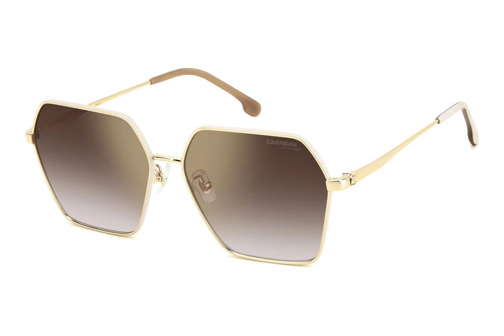 Carrera   CARRERA 3057/S VVP/YK GOLD MIRROR ON BURGUNDY SHADEDGOLD IVORY