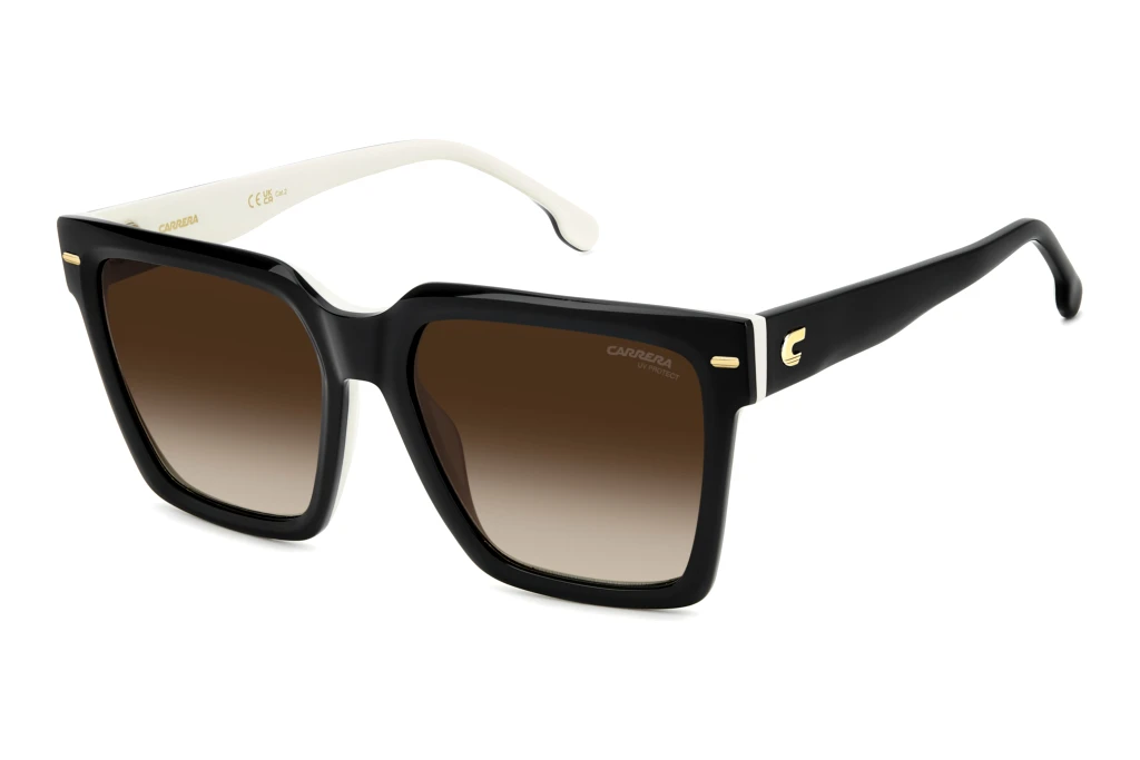 Carrera   CARRERA 3067/S 80S/HA BROWN SHADEDBLACK WHITE