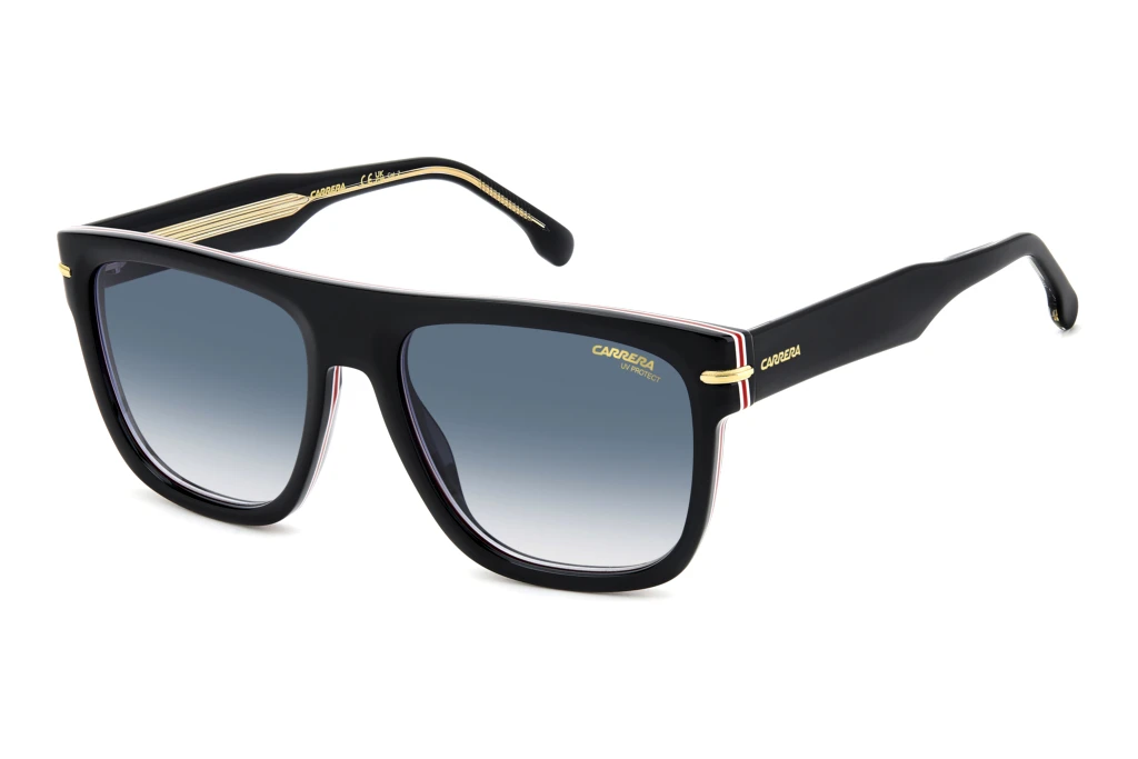 Carrera   CARRERA 340/S 2M2/08 DK BLUE SHADEDBLACK GOLD