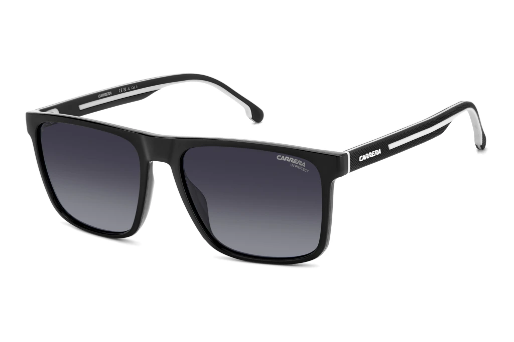 Carrera   CARRERA 8064/S 80S/9O DARK GREY SHADEDBLACK WHITE