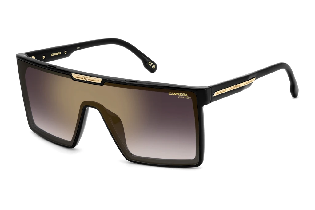 Carrera   VICTORY C 07/S 807/YK GOLD MIRROR ON BURGUNDY SHADEDBLACK