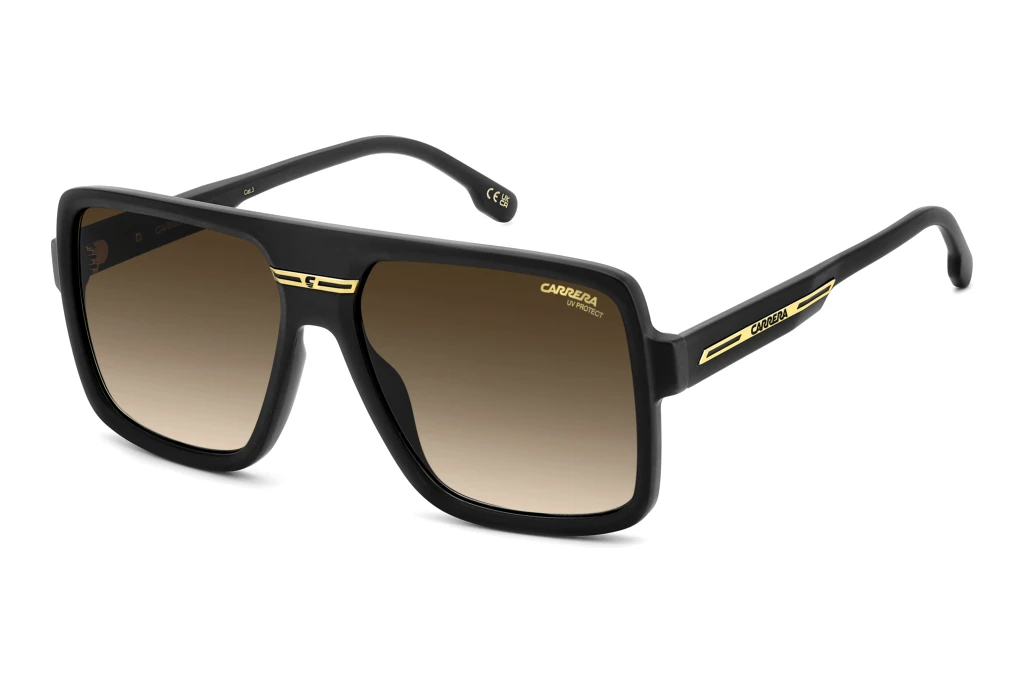 Carrera   VICTORY C 09/S I46/86 BLACK BROWN GREEN ANTIREFLEXMATTE BLACK GOLD