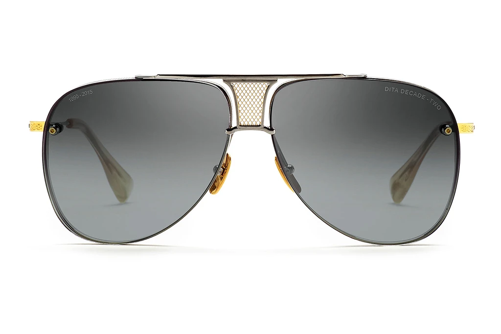 DITA   DRX-2082 A GREY GRADIENTBLACK PALLADIUM/YELLOW GOLD