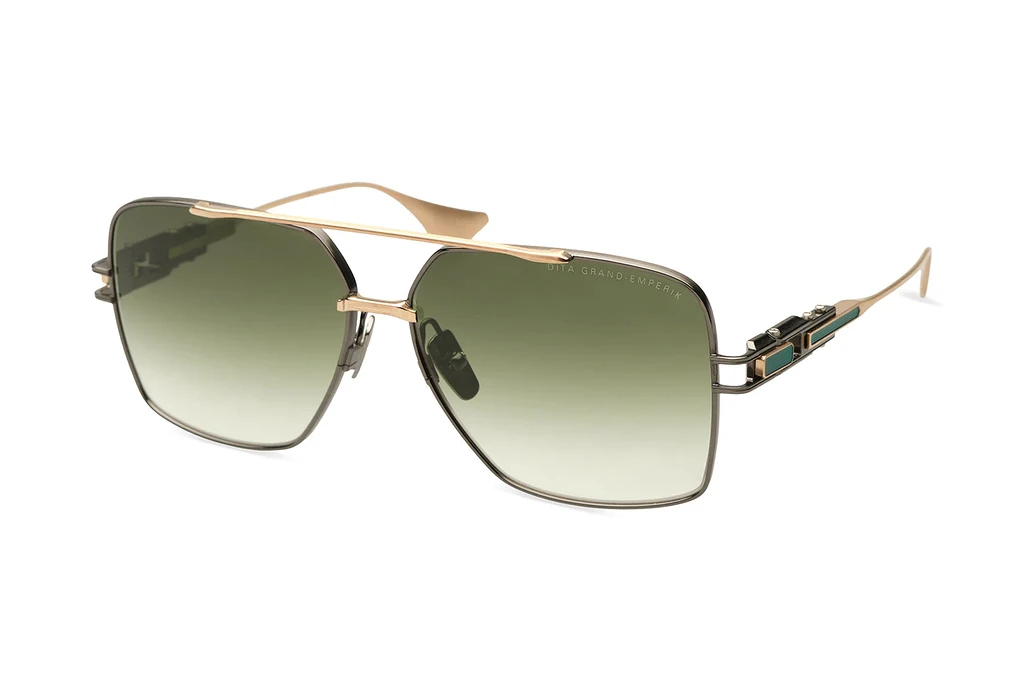 DITA   DTS-159 03A DARK G-15 TO CLEAR GRADIENTBLACK RHODIUM - BRUSHED WHITE GOLD