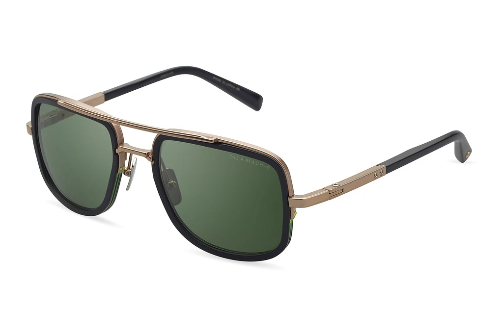 DITA   DTS-412 03A VINTAGE GREENROSE GOLD - MATTE BLACK