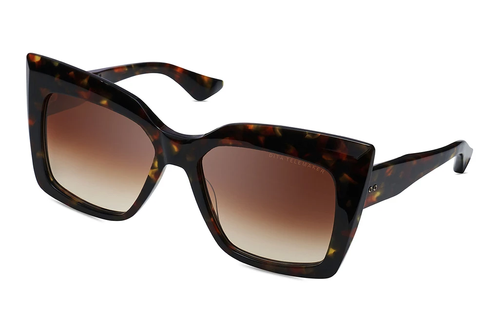 DITA   DTS-704 02A BROWN TO CLEARHAUTE TORTOISE