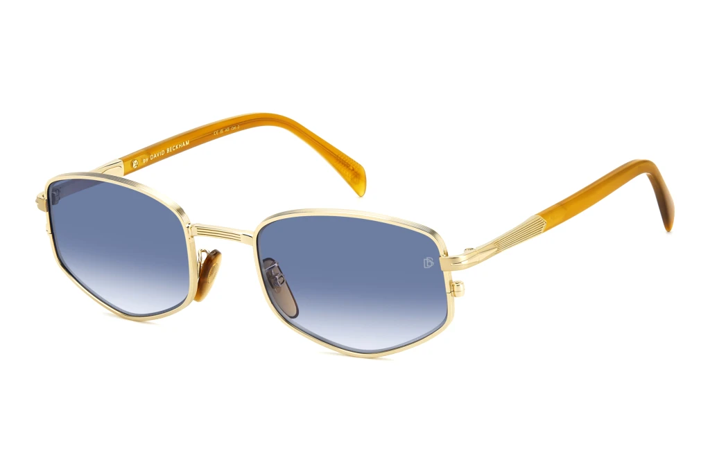 David Beckham   DB 1129/S F6W/08 DK BLUE SHADEDGOLD HORN