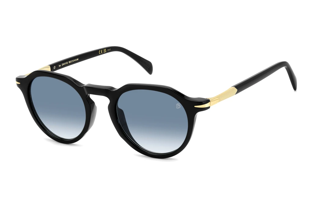 David Beckham   DB 1171/S 2M2/08 DK BLUE SHADEDBLACK GOLD