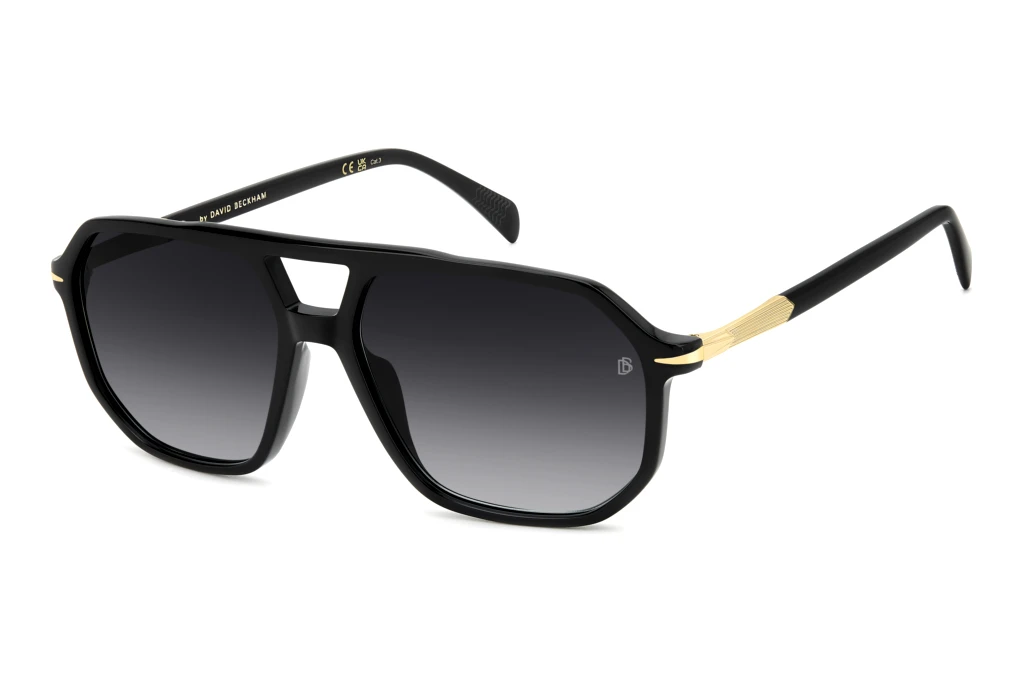 David Beckham   DB 1172/S 2M2/9O DARK GREY SHADEDBLACK GOLD