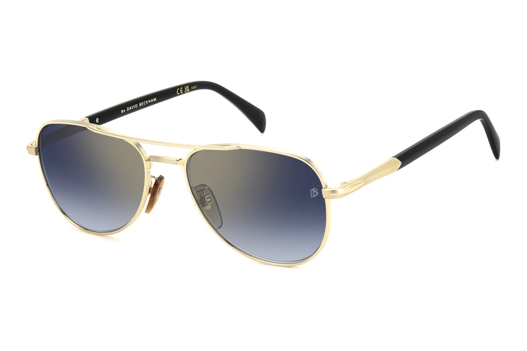 David Beckham   DB 1175/S RHL/1V BLUE SHADED GOLD MIRRORGOLD BLACK 2