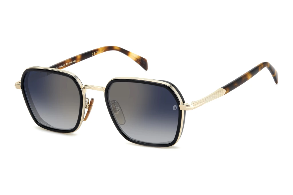 David Beckham   DB 1194/G/S RHL/1V BLUE SHADED GOLD MIRRORGOLD BLACK 2