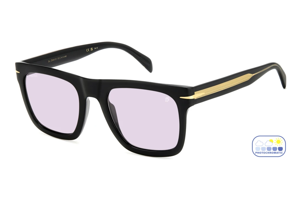 David Beckham   DB 7000/S FLAT 807/KE VIOLET TO GREY PHOTOCHROMATICBLACK