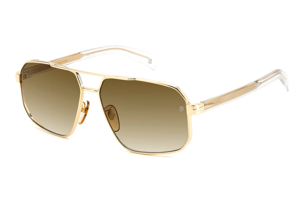 David Beckham   DB 7102/S LOJ/HA BROWN SHADEDGOLD CRYSTAL