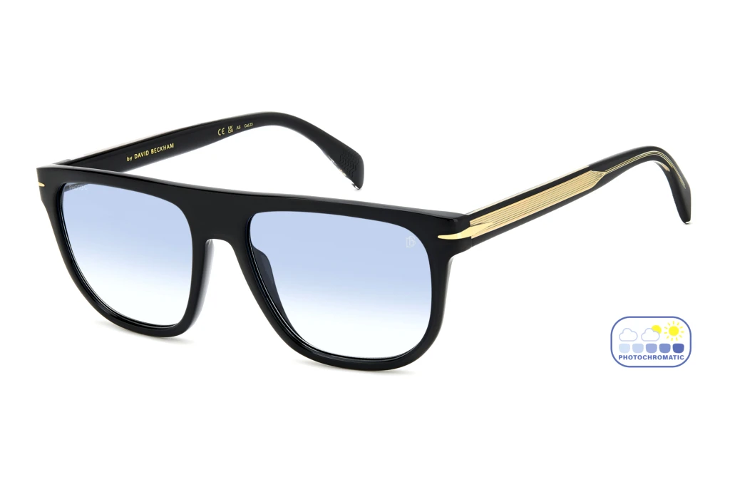 David Beckham   DB 7111/S 807/F9 BLUE SHADED PHOTOCROMICBLACK