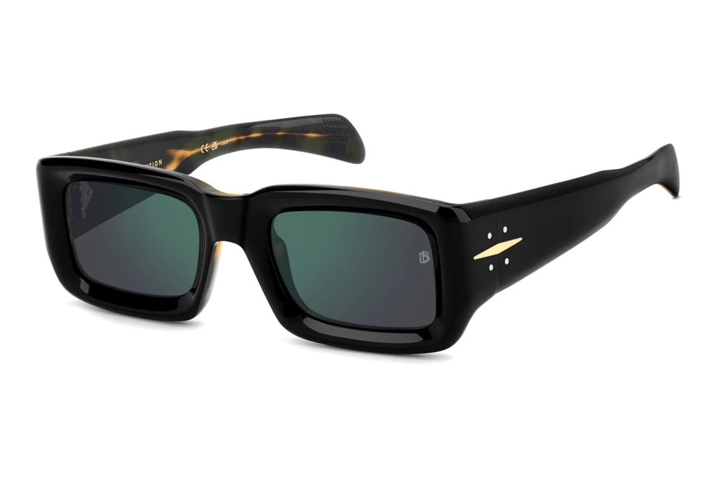 David Beckham   DB 7131/S WR7/MT GREEN MIRRORBLACK HAVANA