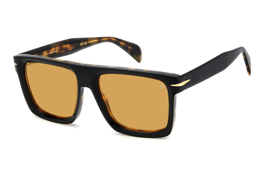 David Beckham   DB 7134/S WR7/VS ORANGE HIGHT CONTRASTBLACK HAVANA