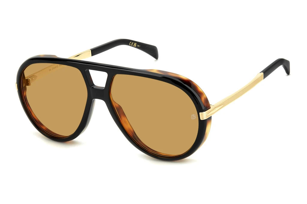 David Beckham   DB 99/VOYAGER XWY/VS ORANGE HIGHT CONTRASTBLACK HAVANA GOLD