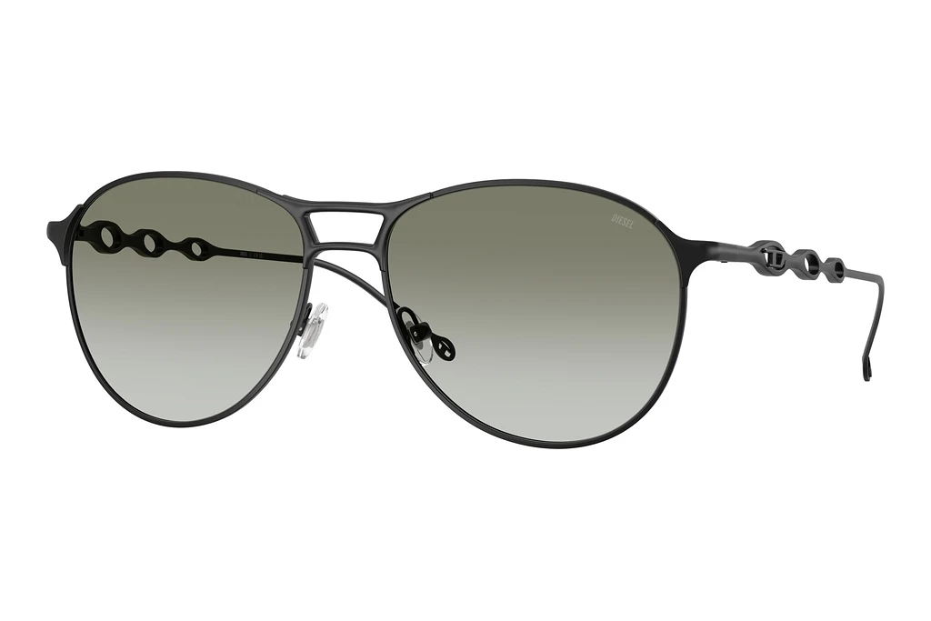 Diesel   DL1009 10138E Light Green Gradient Dark GreenPowder Matte Black