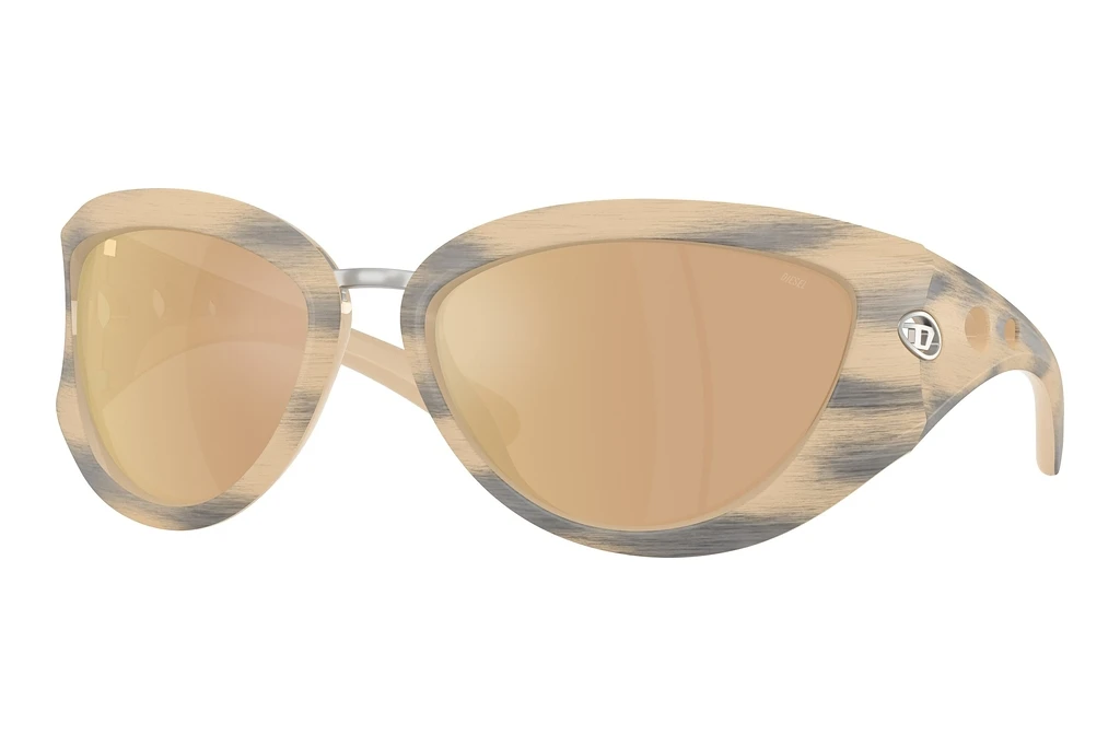 Diesel   DL3007U 20087J Mirror Rose GoldYellow Matte Dark Grey